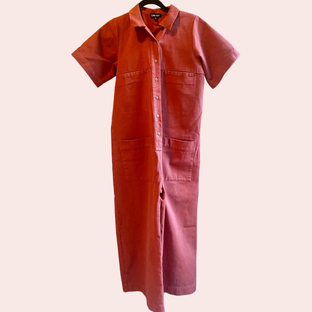Ilana Kohn - Mabel Coverall - Terracotta